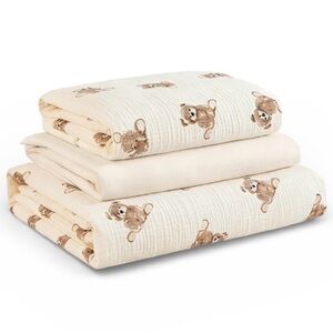 Cotton Crib Bedding Set
